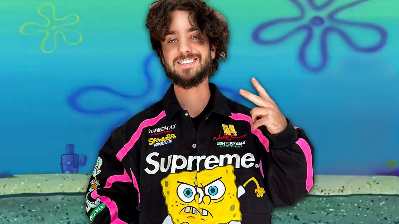 Supreme x SpongeBob SquarePants Racing Jacket - Review & Fit - YouTube