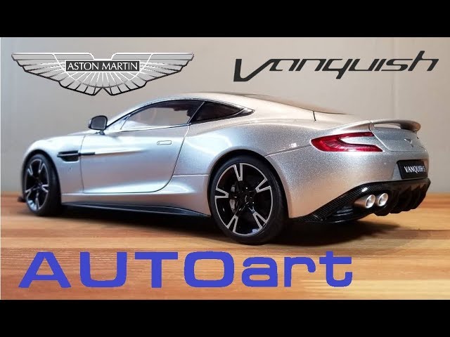 AUTOart 1/18 Scale Aston Martin Vanquish S - Lightning Silver