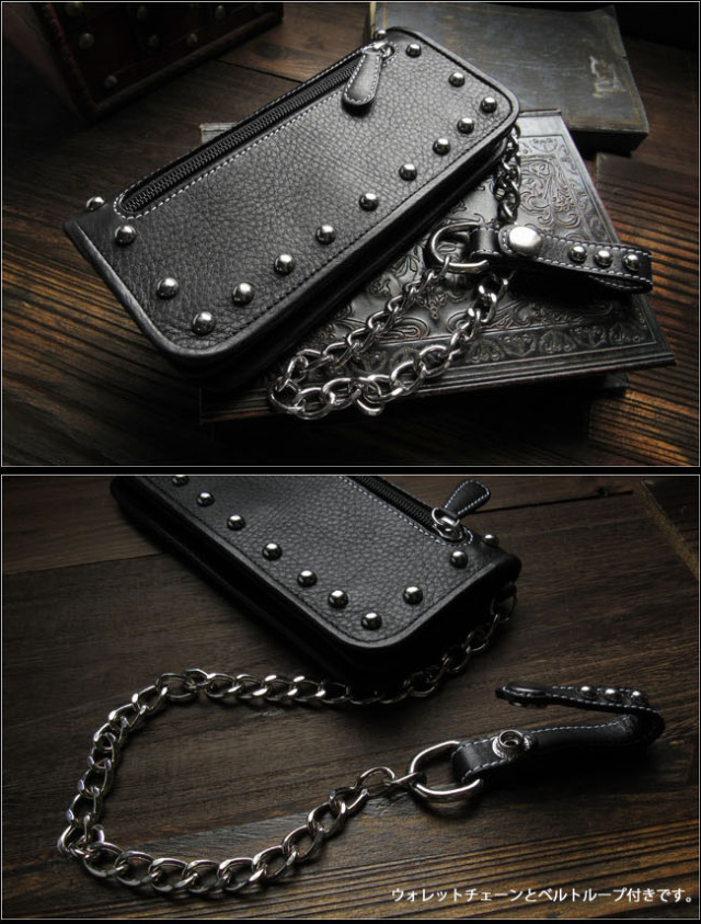 トラッカーズ ウォレット バイカーズ ライダーズ ウォレット 二つ折り