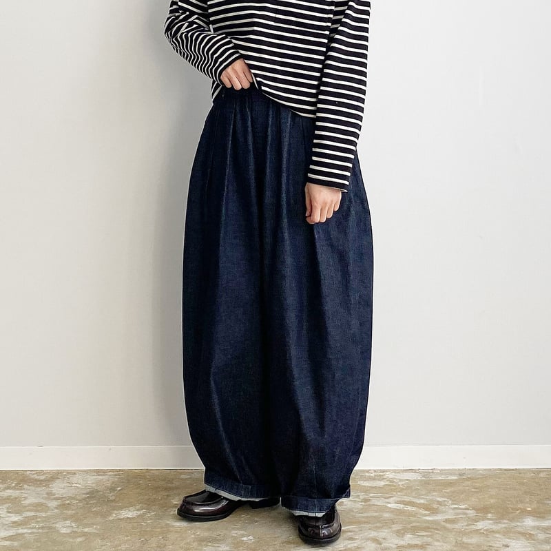 DENIM CIRCUS PANTS デニムサーカスパンツ / ワンウォッシュデニム A118
