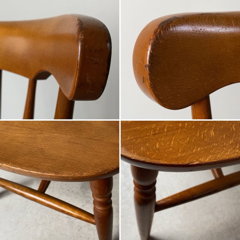 KASHIWA ヴィンテージ ウィンザーチェア 飛騨高山 柏木工 木製無垢材