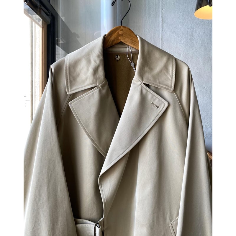 COMOLI コットンギャバ タイロッケンコート (ライナー付き） | Less