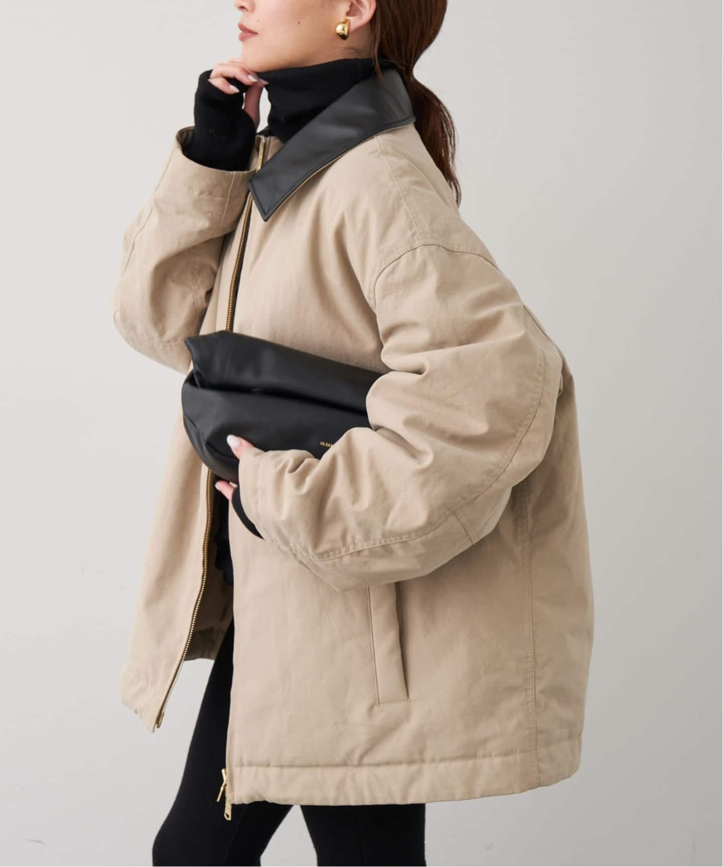 CALUX/キャラクス】ZIP UP ジャケット（その他ブルゾン／アウター