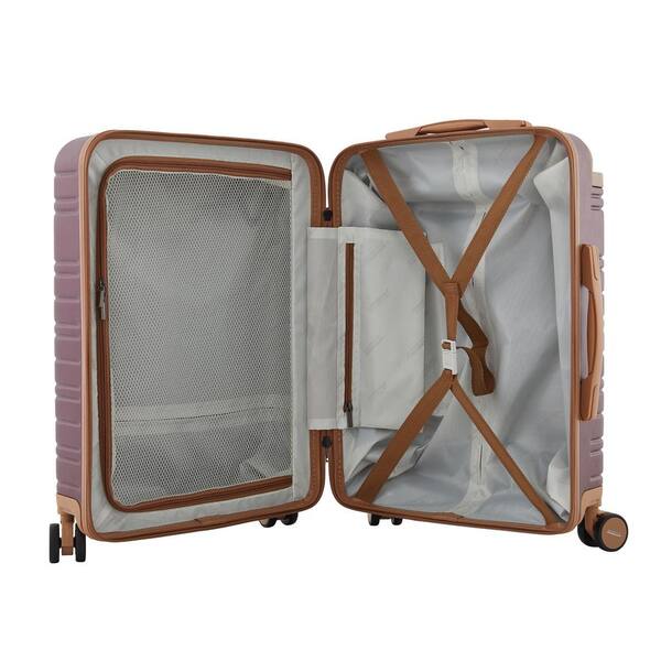 TCL 20 in. Rolling Hard Case Carry-On with 360° 8-Wheel System and