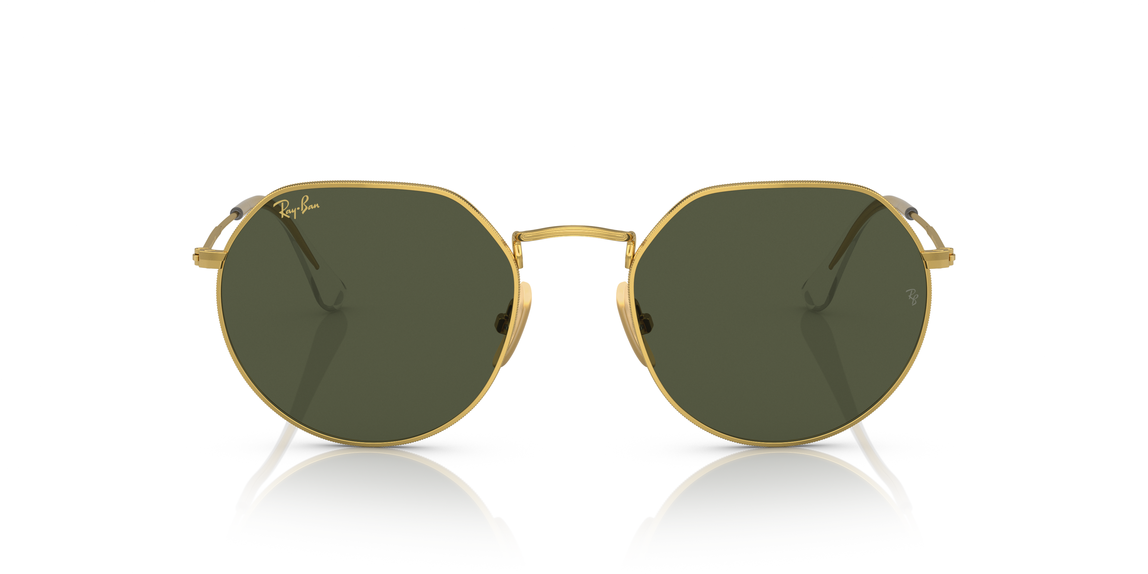 JACK TITANIUM Sunglasses in Gold and Green - RB8165 | Ray-Ban® US