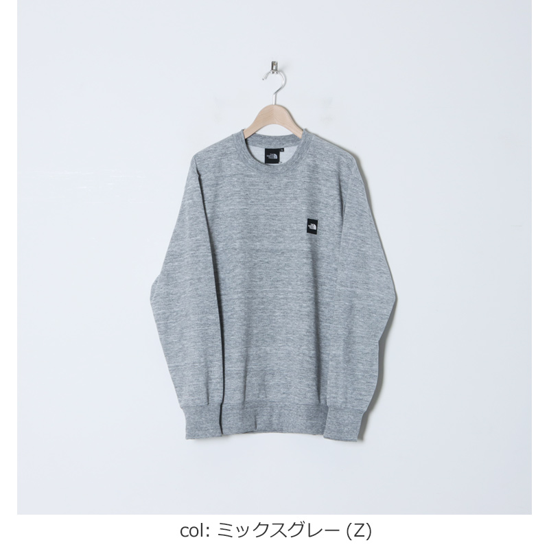 THE NORTH FACE (ザノースフェイス) Heather Logo Crew / ヘザーロゴ