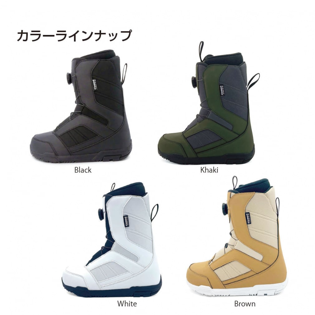 キスマーク KM ジャフィ BR スノーボード ブーツ スノボ : ブラウン