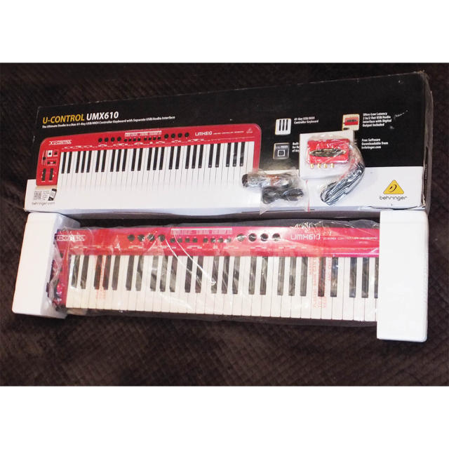 ベリンガー UMX610 MIDIキーボード ほぼ未使用品