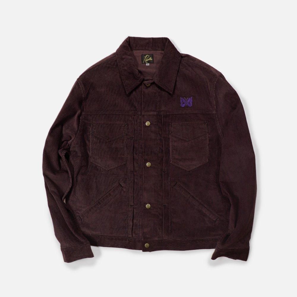 Needles（ニードルズ）〉14W Cord Jean Jacket - Charcoal TOKYO