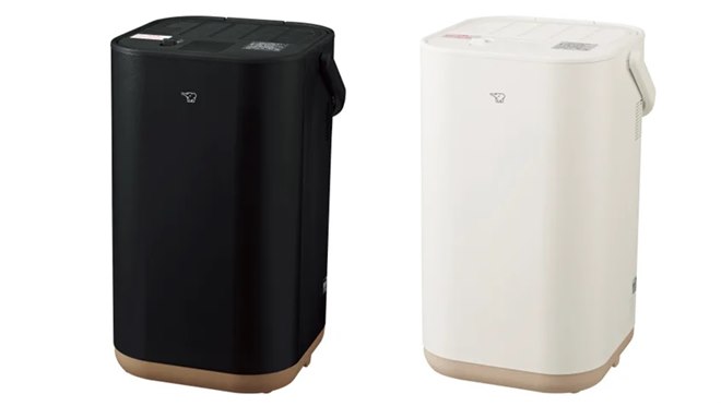 象印、透過式タッチパネルや温湿度センサーなどを搭載した静音スチーム