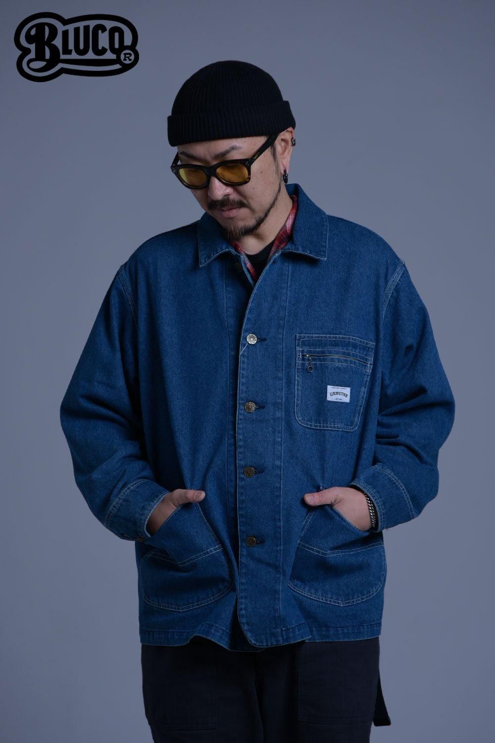BLUCO WORK GARMENT(ブルコ) カバーオールジャケット COVERALL 1-24-1