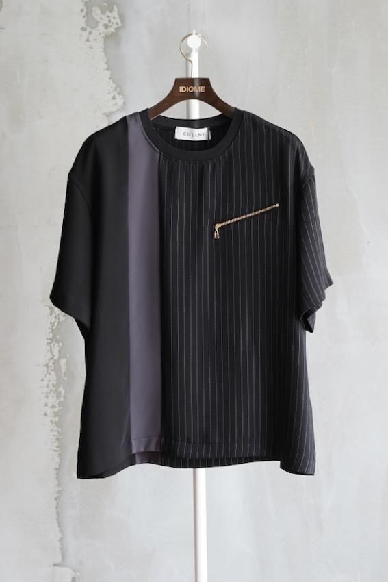 Double Satin Bi Color Pullover - IDIOME | ONLINE SHOP 熊本の