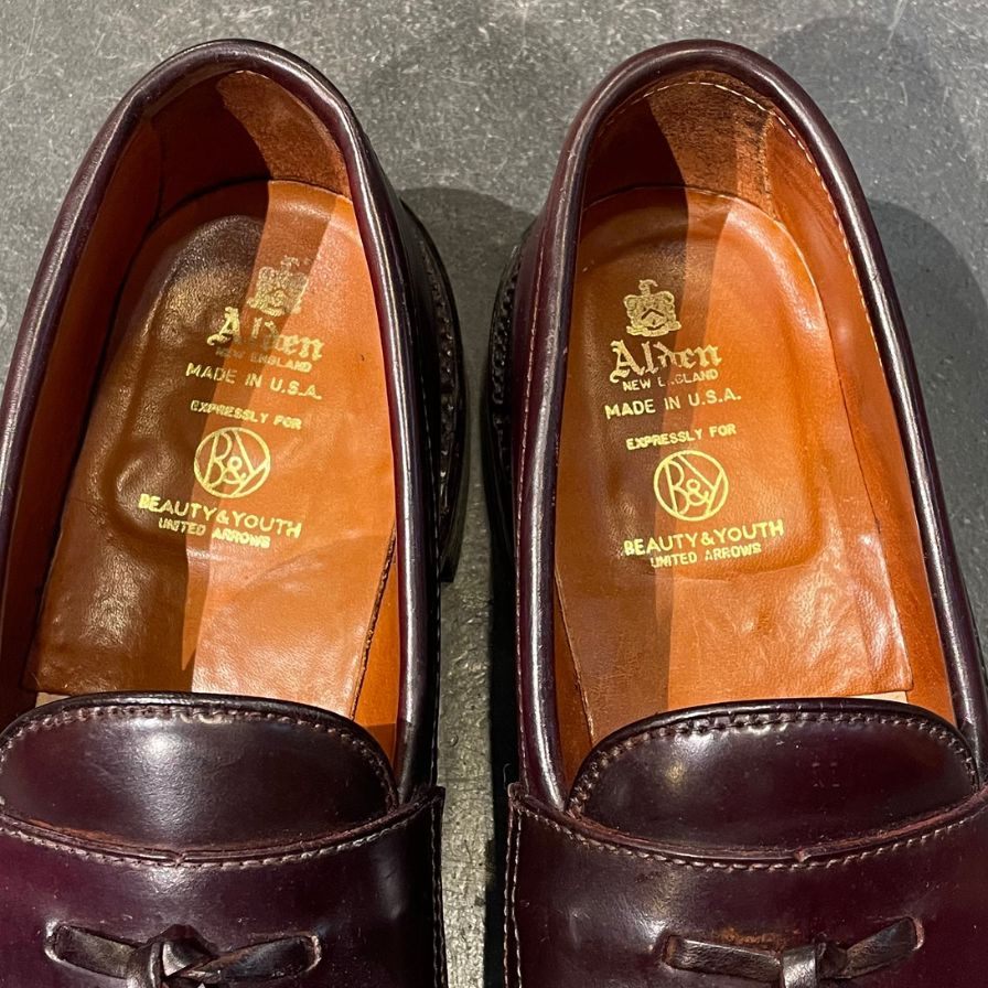 極美品 【ALDEN】オールデン 99170 タッセルローファー コードバン