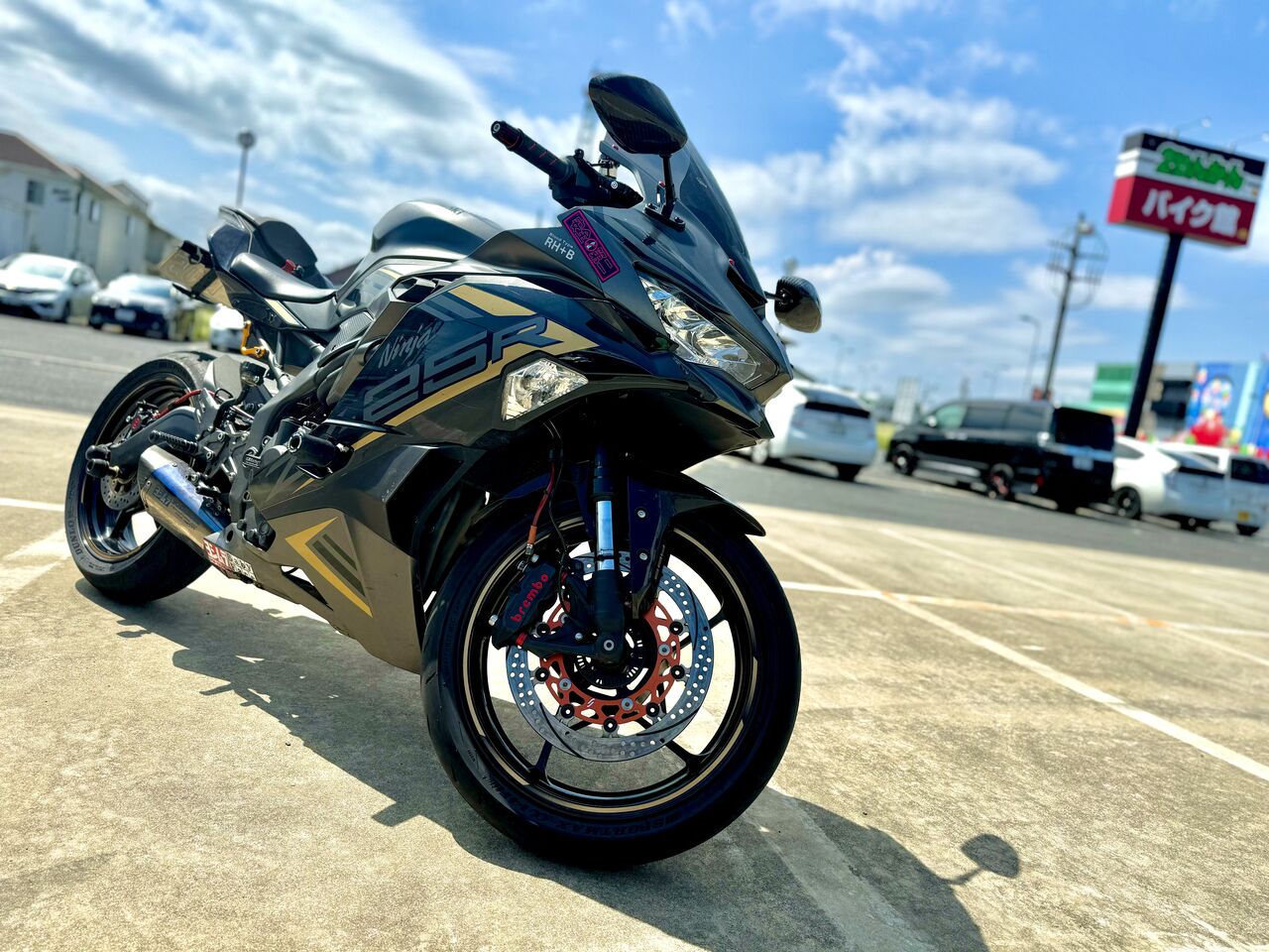 水戸2りんかん】☆ZX-25R 性能強化とドレスアップ✿(*´з`)♪☆ : 2