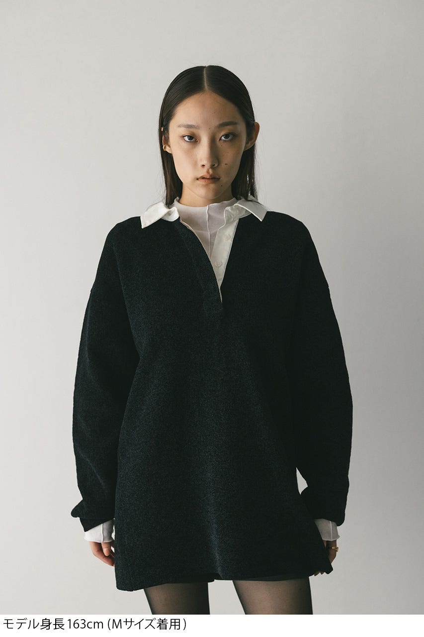 STYLEMIXER | ラガーニットトップ (ニット ) |SHEL'TTER WEBSTORE