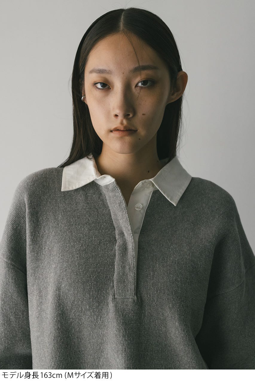 STYLEMIXER | ラガーニットトップ (ニット ) |SHEL'TTER WEBSTORE