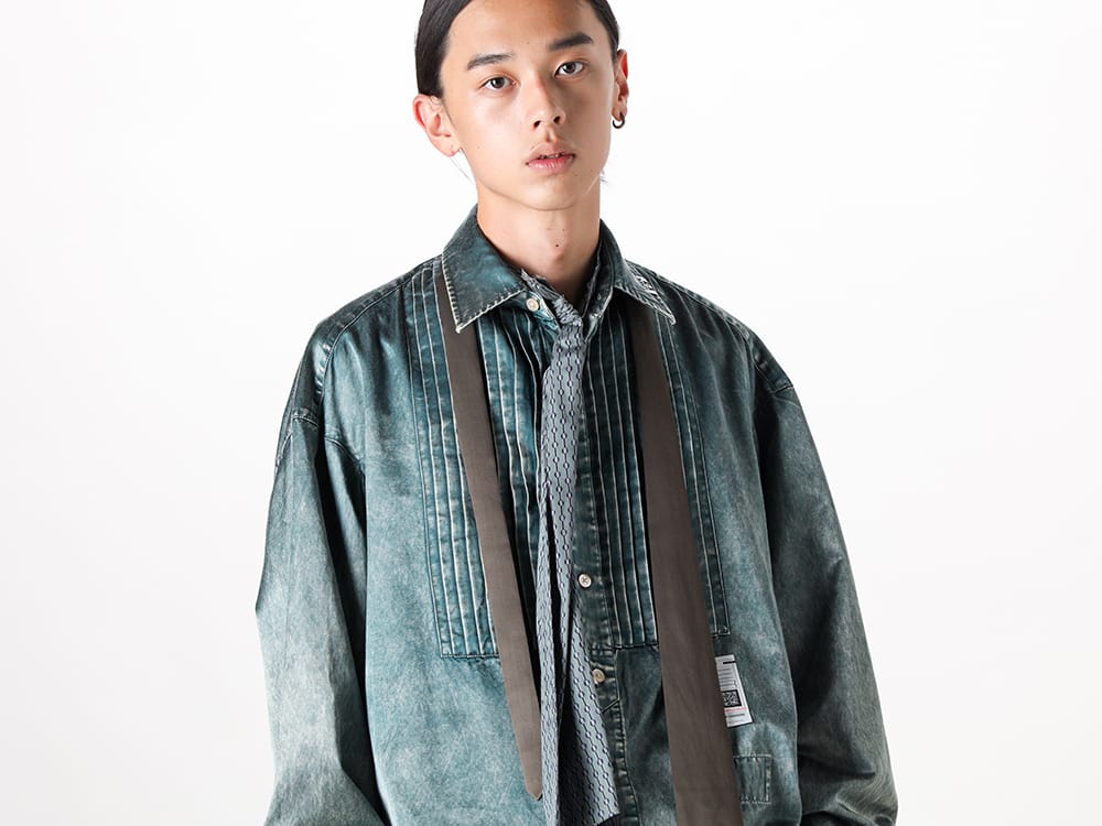 Maison MIHARA YASUHIRO 24-25AW ドッキングシャツスタイリング -FASCINATE