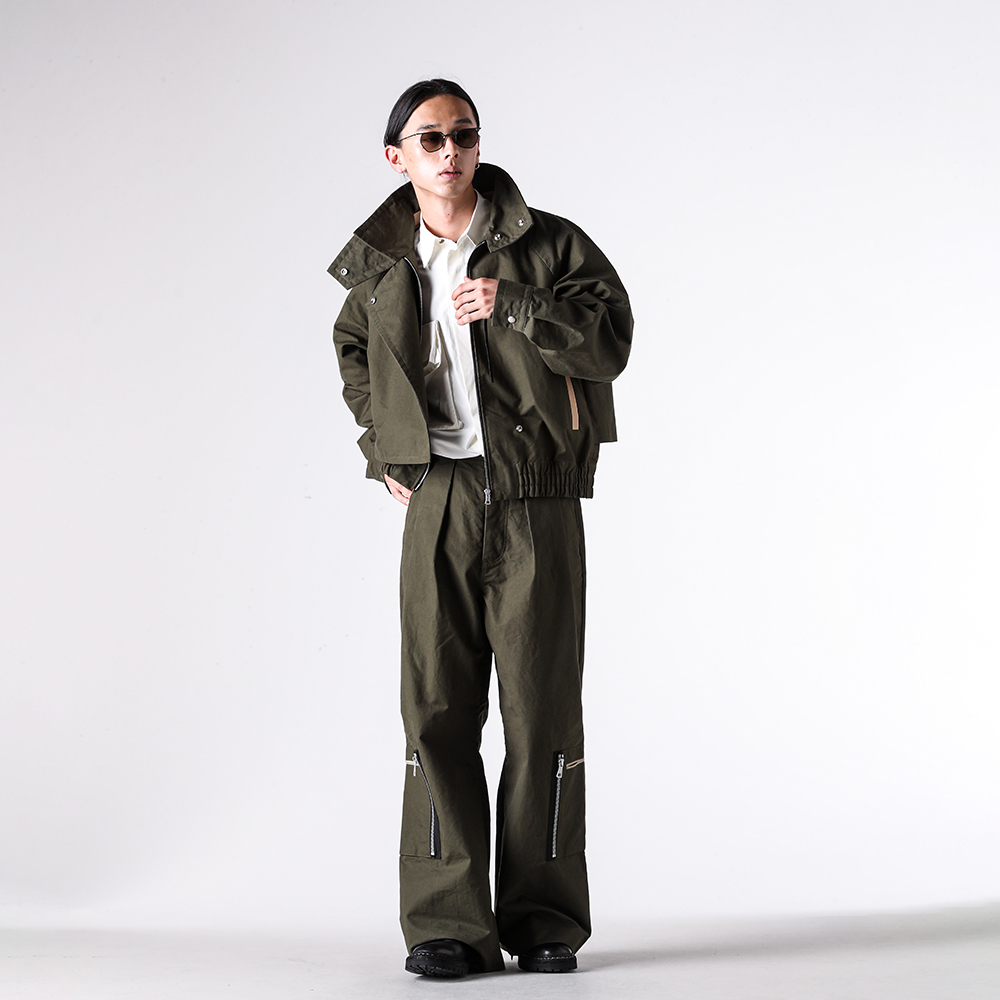 daisuke tanabe 25-26AW ハイネックブルゾン ミリタリースタイル