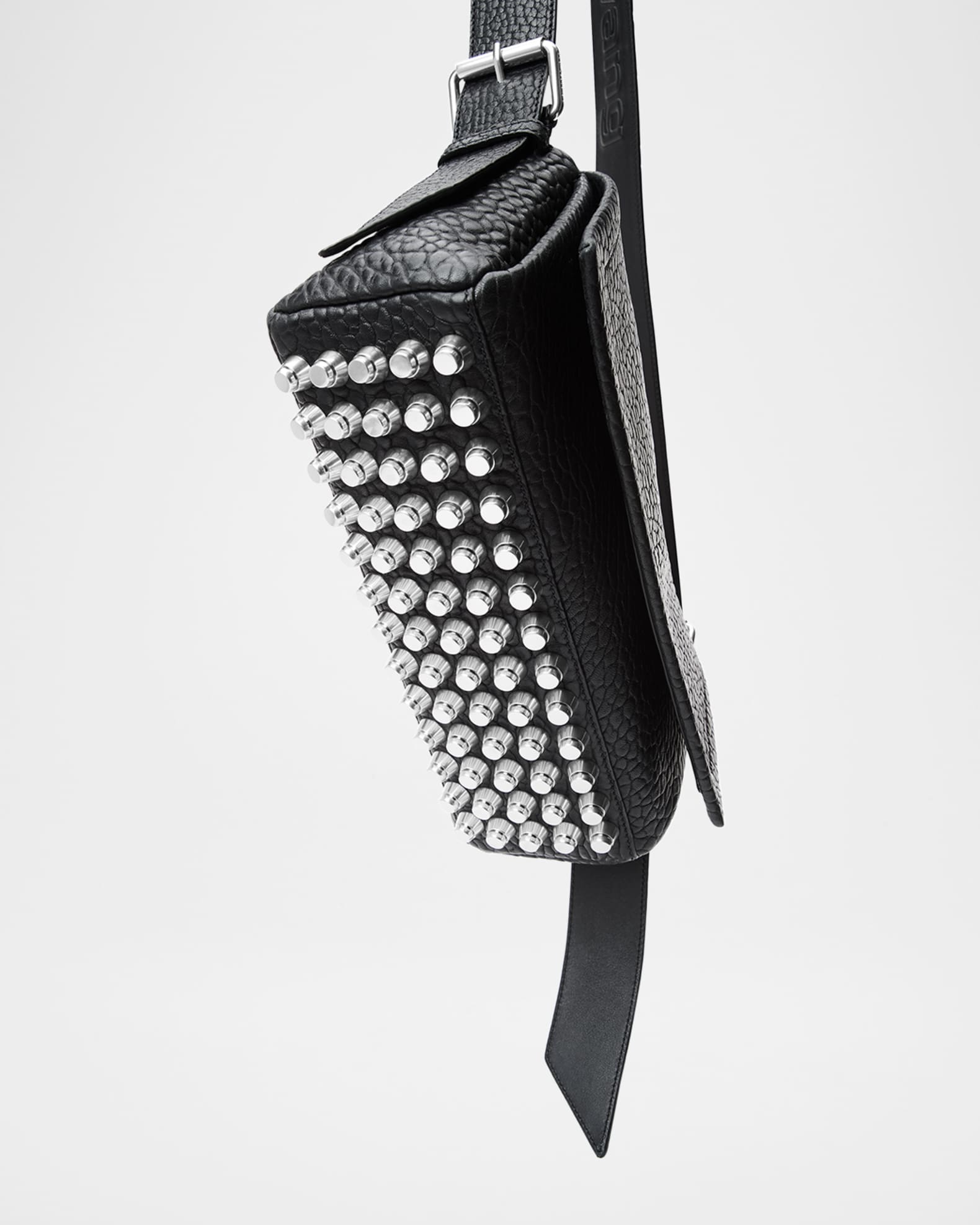 Alexander Wang Ricco Medium Studded Leather Shoulder Bag | Neiman