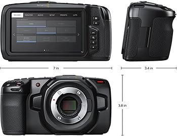 Blackmagic Pocket 4K Cinema Camera : Amazon.com.tr: Elektronik