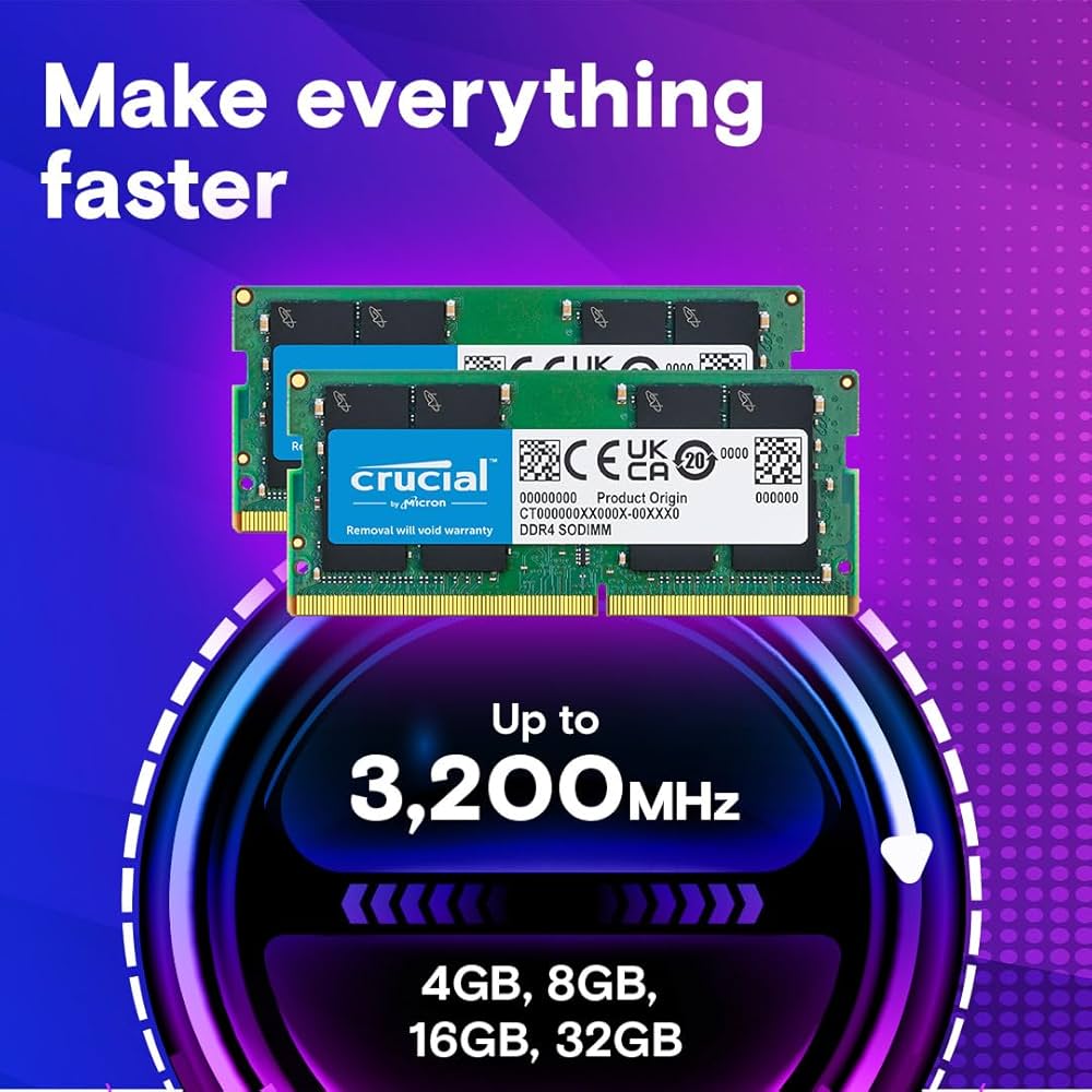 Amazon | Crucial ノートPC用増設メモリ 16GB(8GBx2枚) DDR4 2400MT/s