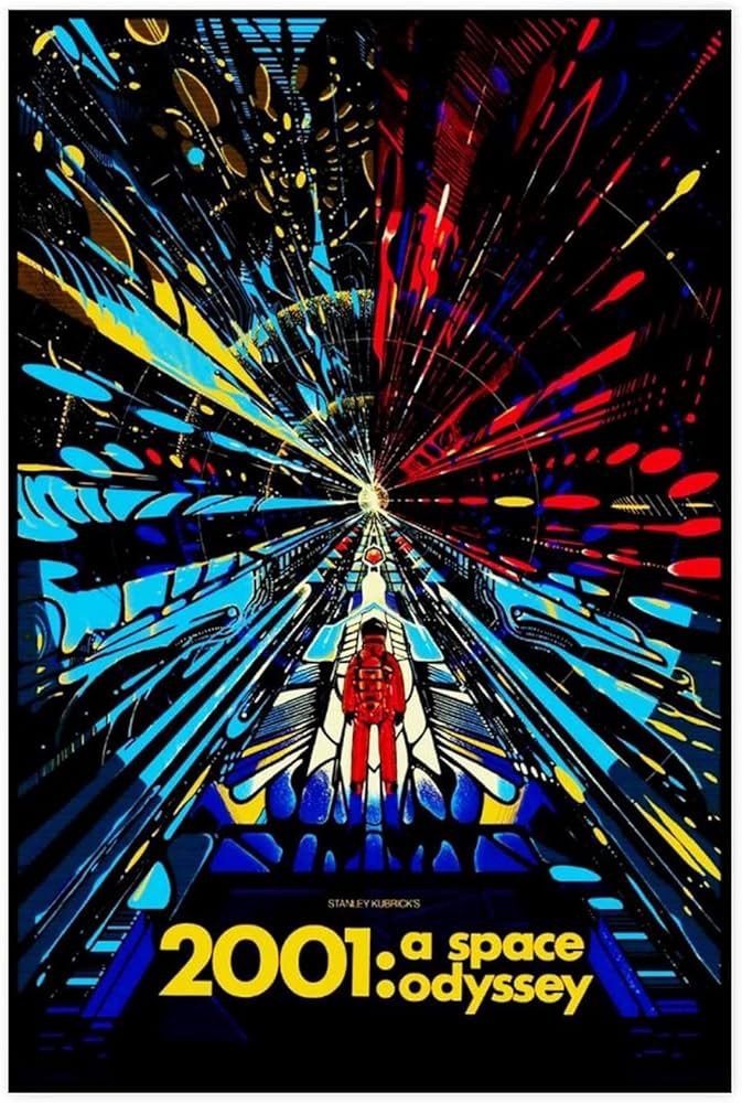 Amazon.co.jp: ウォールステッカー ポスター 2001年宇宙の旅 2001 A