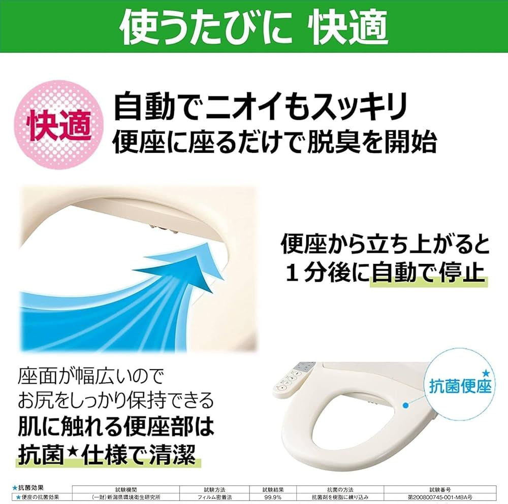 Amazon.co.jp: 温水洗浄便座 クリーンウォッシュ ステンレスノズル