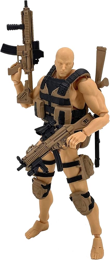 Amazon.co.jp: E001AD 1/12スケール可動フィギュア用装備セットA