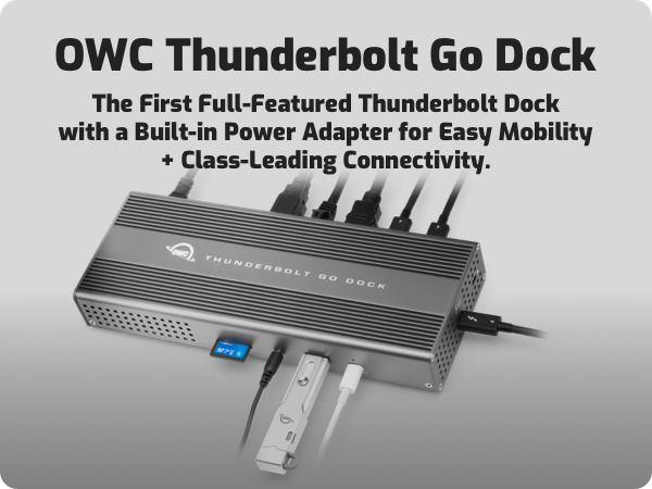 Amazon.com: OWC Thunderbolt Go Dock, 11 Ports, Built in Power