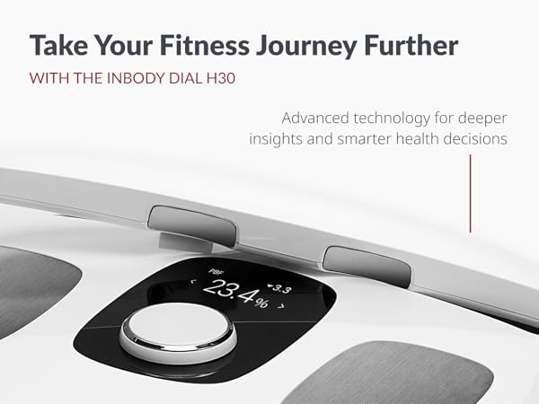 Amazon.com: InBody Dial H30 Body Composition Scale | Smart Scale