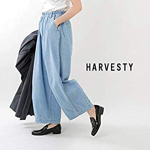 Amazon | [ハーベスティ] コットンサーカスパンツ a11801-11802-0-98