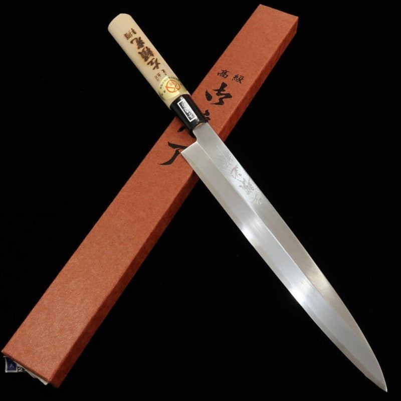 左頼光HIDARI YORIMITSU 特選 柳刃 (210-300mm) – 三浦刃物店 Miura Knives