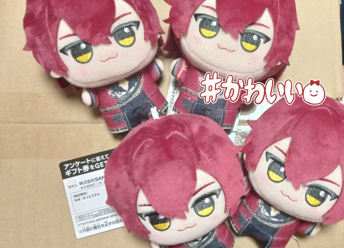 ばぁうくん ちびぬいぐるみが届きました✧*｡ ほんとに少し