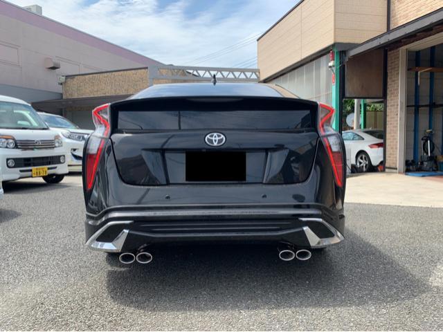 トヨタ 50プリウス マフラーカッター取付｜グーネットピット