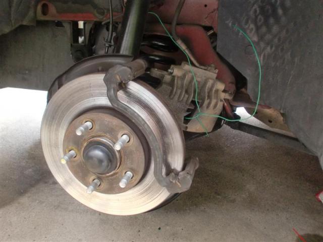 フォードマスタング ブレーキ修理！大阪府、奈良県、京都府、兵庫県