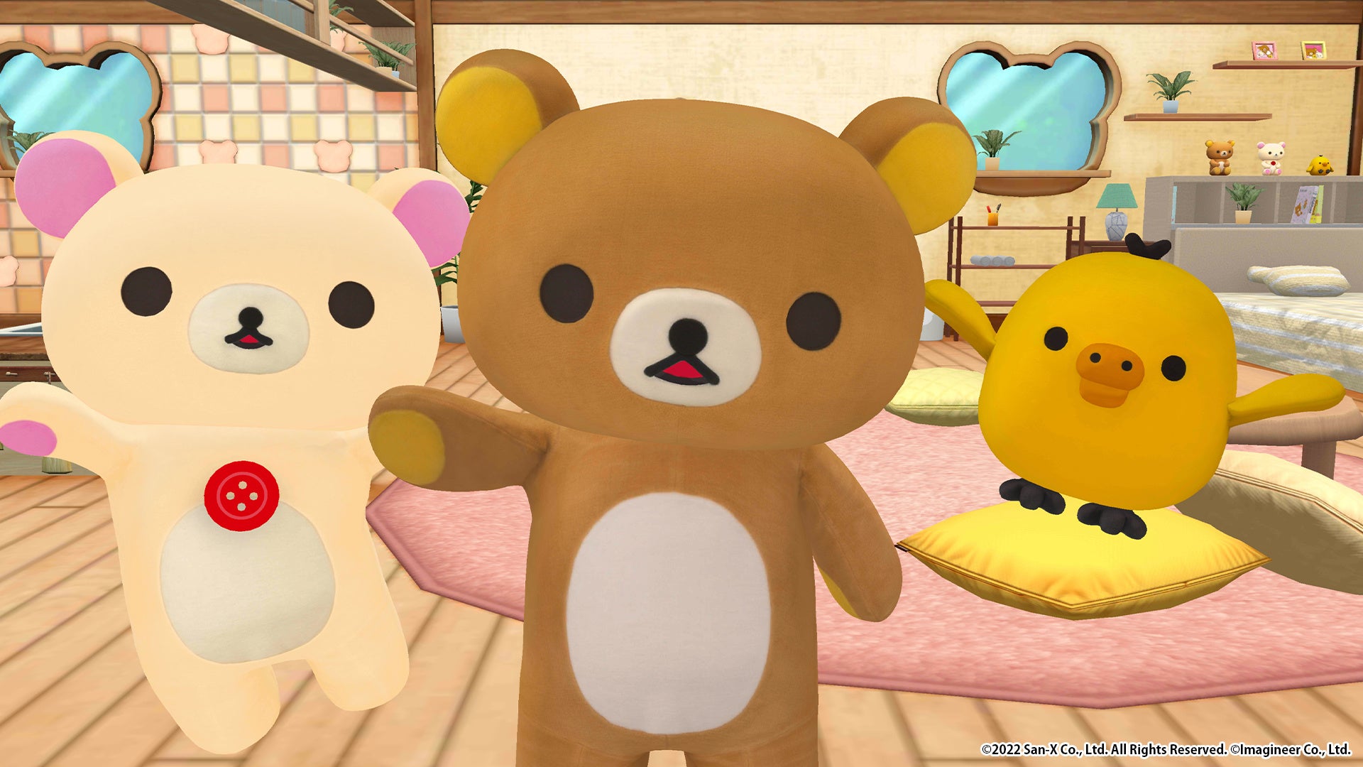 リラックマたちとまったりバーチャルライフが楽しめる！「リラックマ