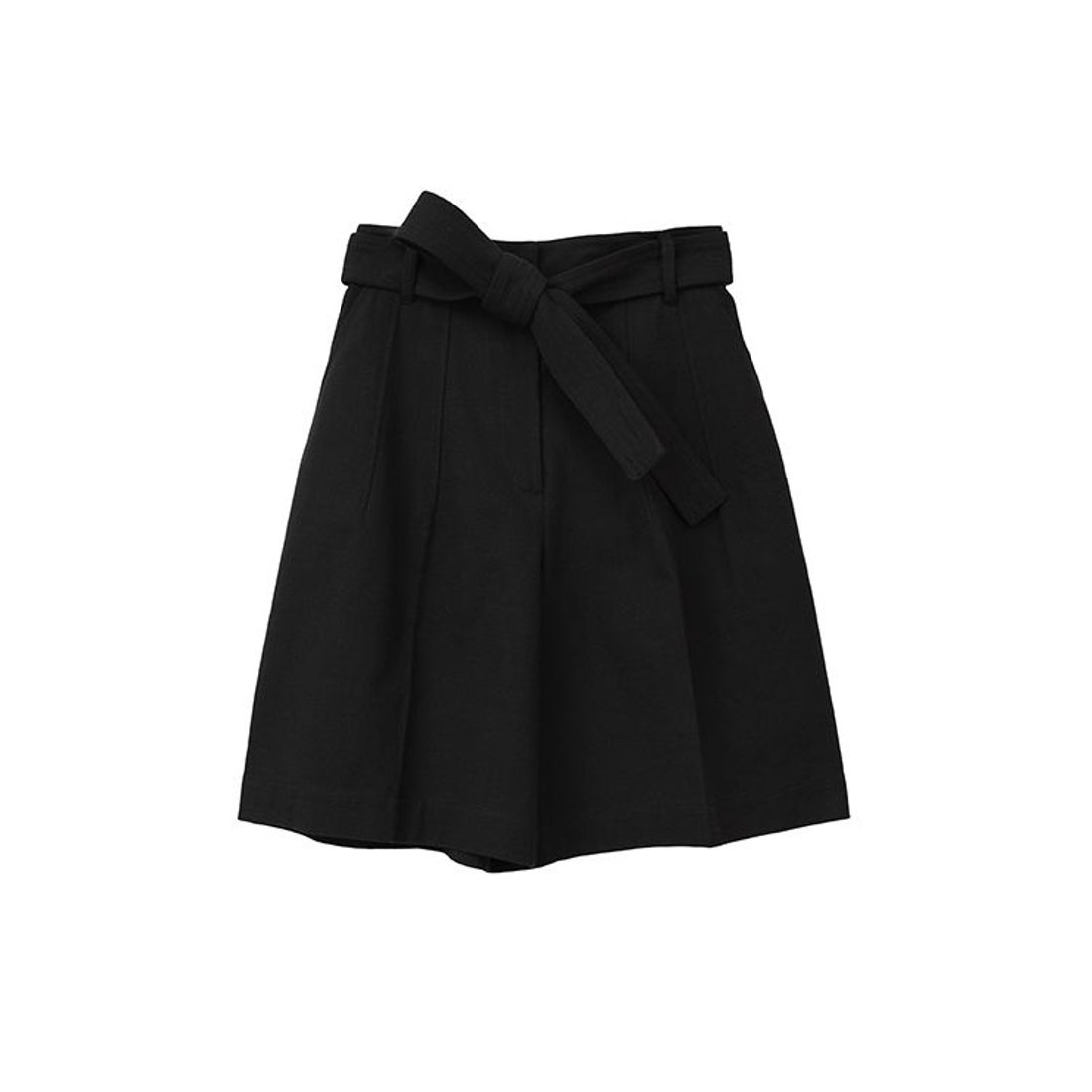 クラネ CLANE STITCH BELT HALF PANTS （BLACK） -ファッション通販