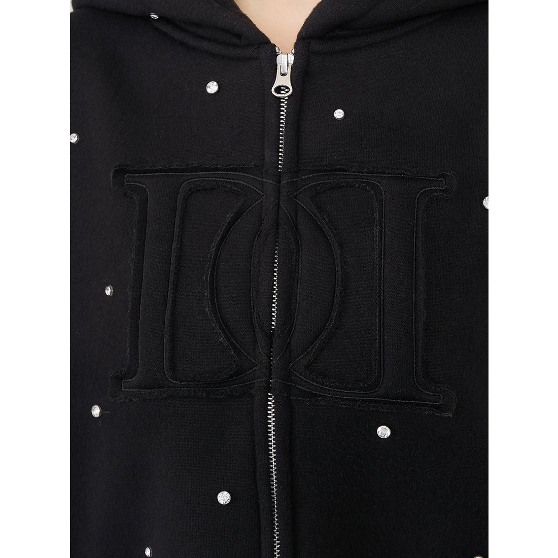 ダーリッチ Darich DDロゴビジュージップパーカー （ホワイト