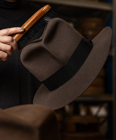 Gatsby Cap（キャスケット）- ダークブラウン