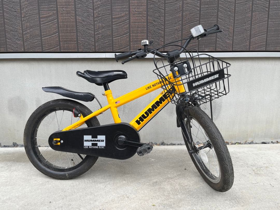 HUMMER 16インチ自転車【直接お渡し】 楽天市場】ハマー 補助輪付き16インチ子供用自転車キッズバイク