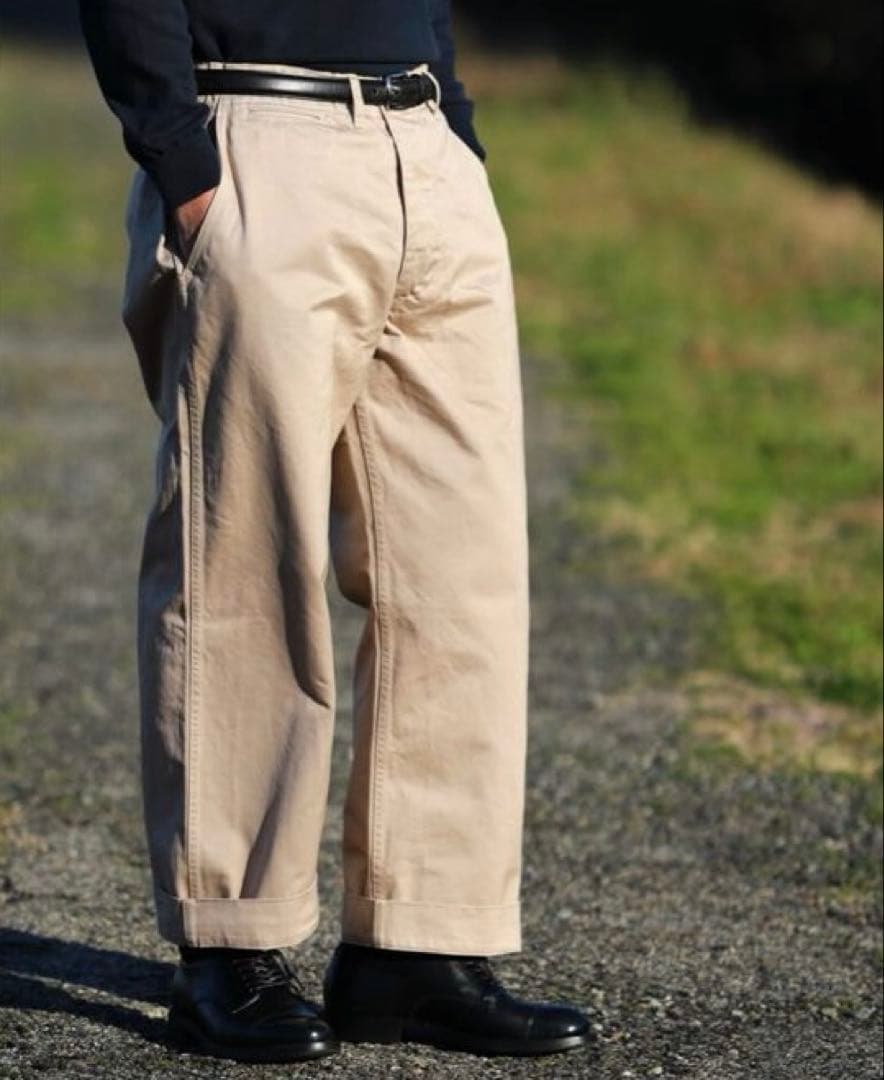 TCB JEANS STAY GOLD CHINO ステイゴールド チノパンツ Stay Gold Chino/41 Khaki | TCB jeans