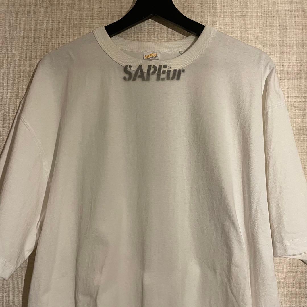 古*屋様 ロッドマン SAPEur サプール Tシャツ XLサイズ 白 緑 - メルカリ