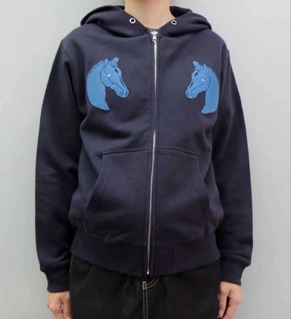 トップス Labyrins Dont Cry Horse Zip Hoodie shury Labyrins Dont Cry Horse Zip Hoodie Brown | Shury