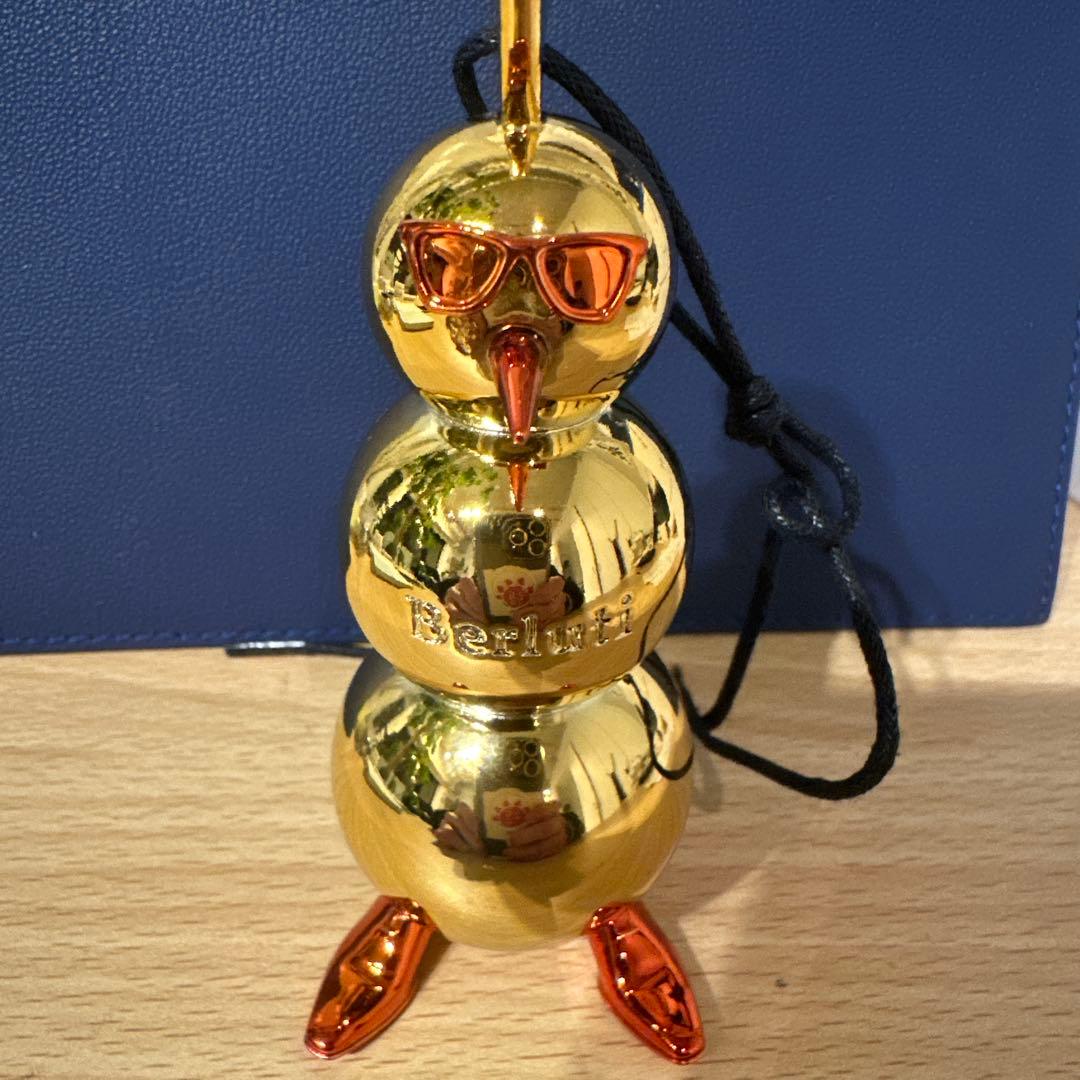 限定非売品⭐️Berutti ベルルッティ ノベルティ ゴールド ストラップ