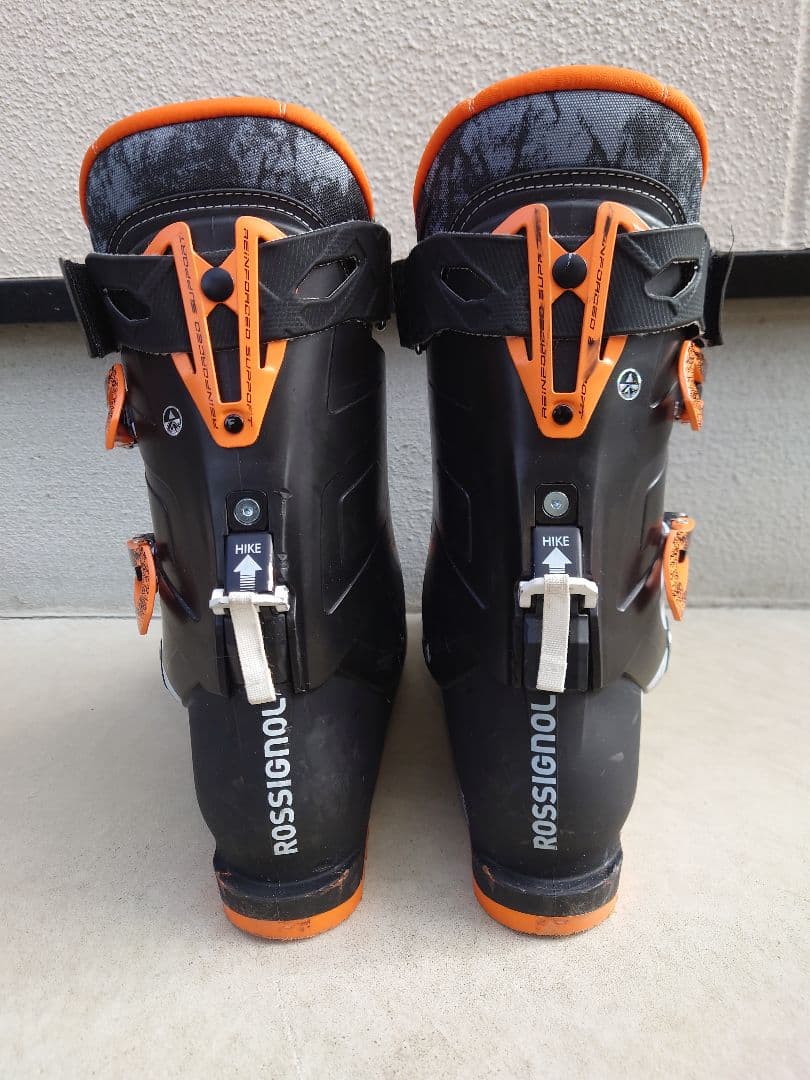 ROSSIGNOL TRACK スキーブーツ ブラック/オレンジ - メルカリ