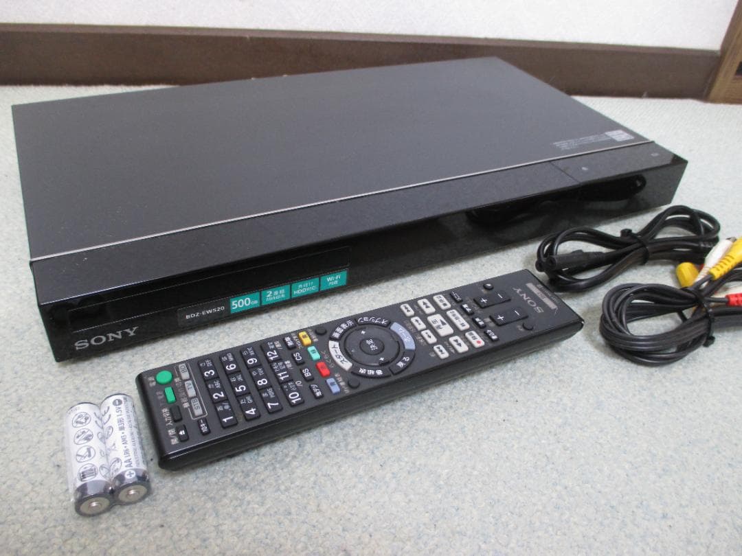 ☆SONY ブルーレイレコーダー 2番組同時録画 BDZ-EW520 Amazon | SONY 500GB 2チューナー ブルーレイレコーダー BDZ-EW520