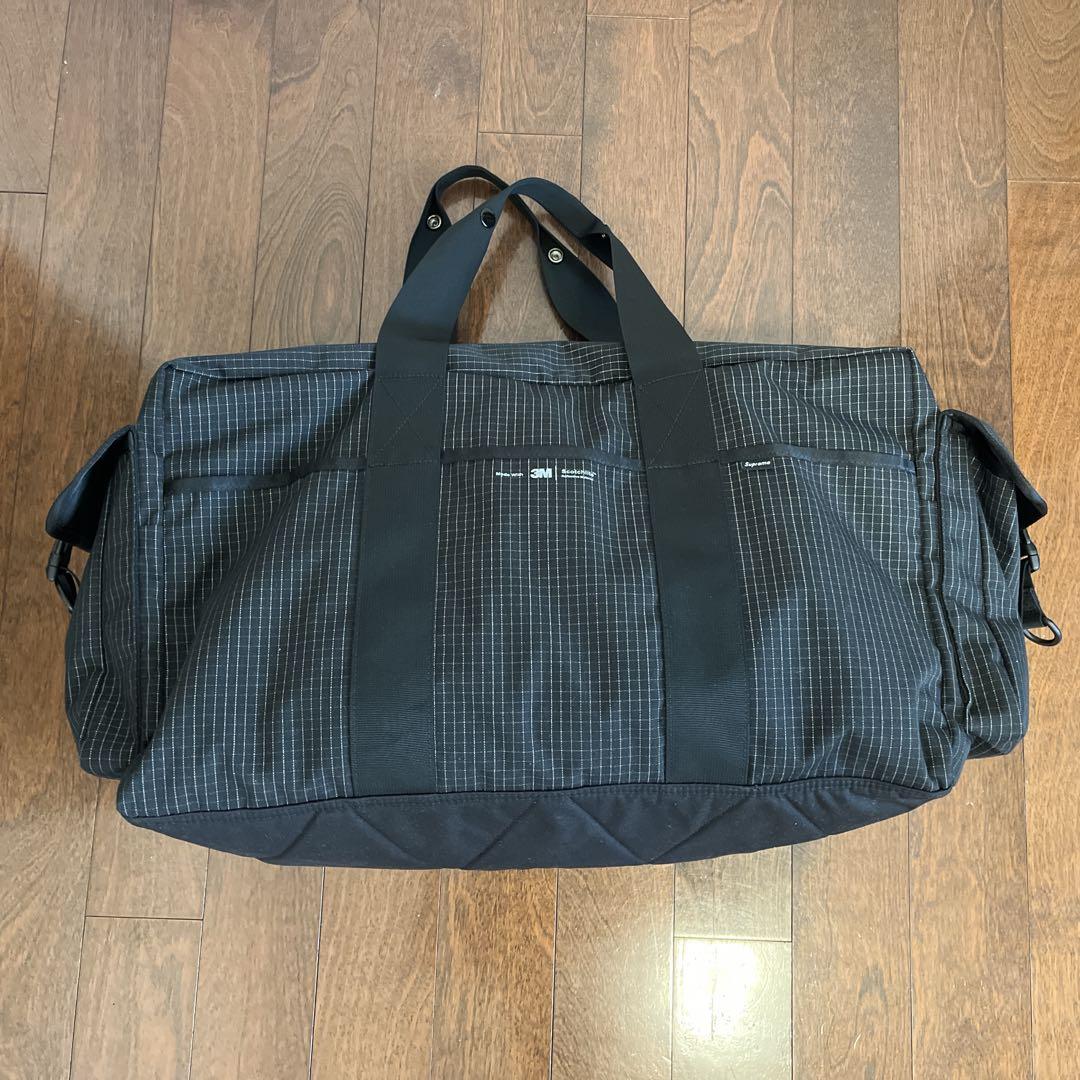 supreme シュプリーム ボストンバッグ ブラック - メルカリ