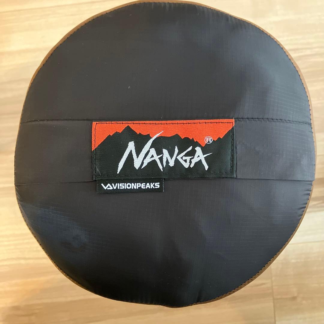 【美品】ナンガ NANGA IBUKI800 イブキ800 NANGA（ナンガ） × ビジョンピークス マミー型シュラフ イブキバッグ