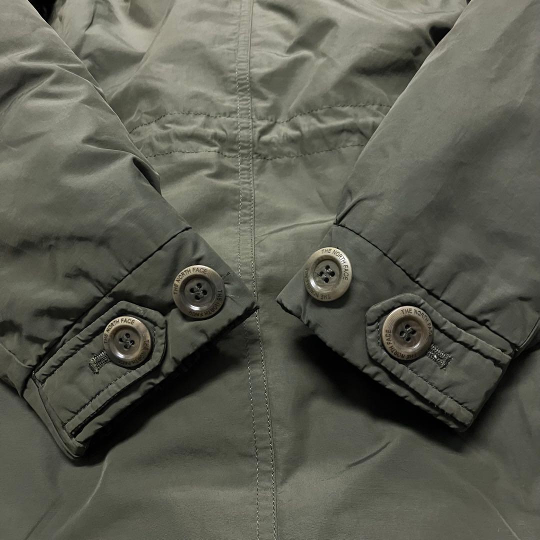 《珍品人気早い者勝ち》レディースノースフェイスモッズダウンコートホワイトレーベル