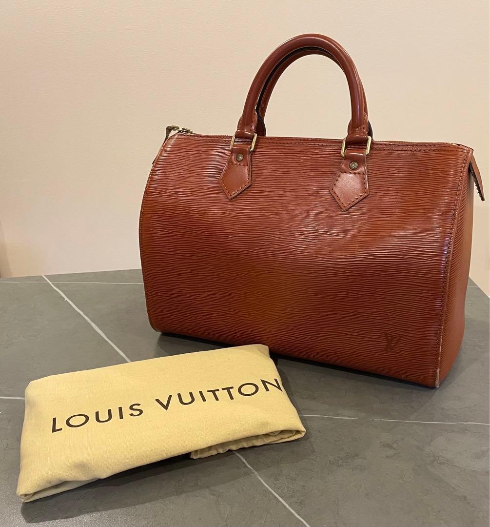 ルイヴィトン エピ バッグ バック スピーディ ボストンバッグ LOUIS VUITTON ルイヴィトン エピ ハンドバッグ ブラウン レザー